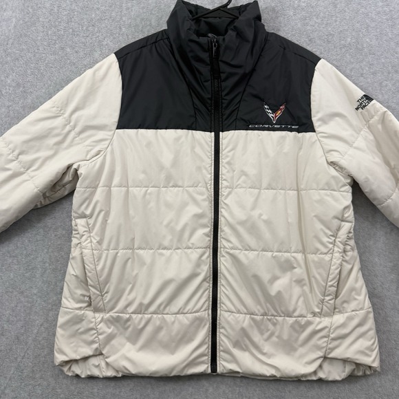The North Face Jacket Women 2XL White Black Everyday Insulated Corvette Full Zip - Picture 5 of 10